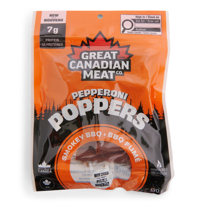 Bouchées de pepperoni BBQ fumé Great Canadian Meat Co. – 130 g