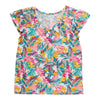 Women's Printed V-Neck T-Shirt, Assorted