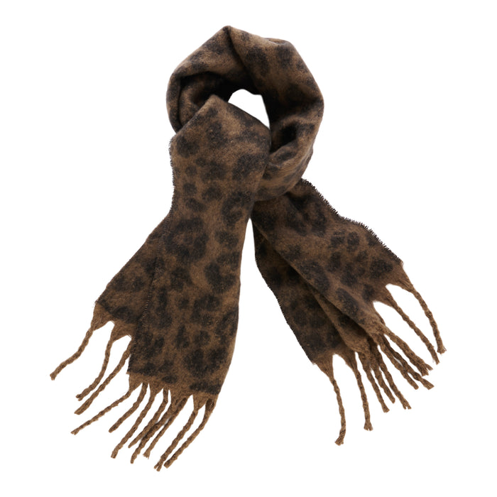 Women's Printed Fringe Scarf