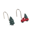 HomeStyles Holiday Shower Hooks, 12 Pack