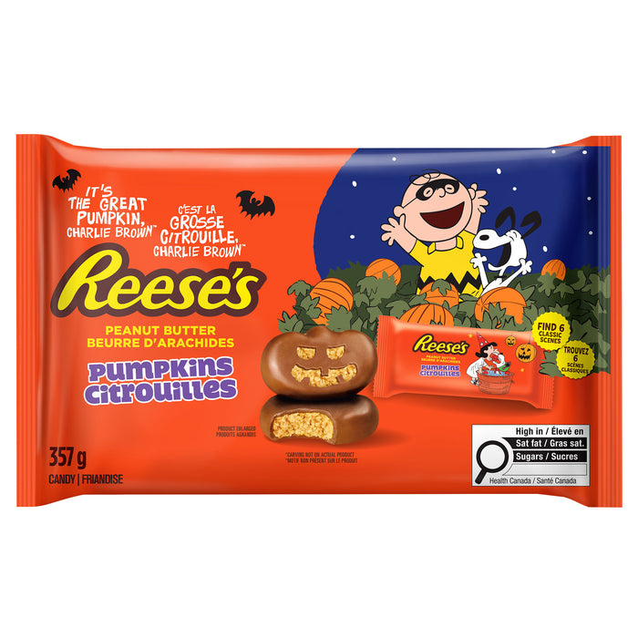 Reese's Peanuts Peanut Butter Pumpkins, 357 g