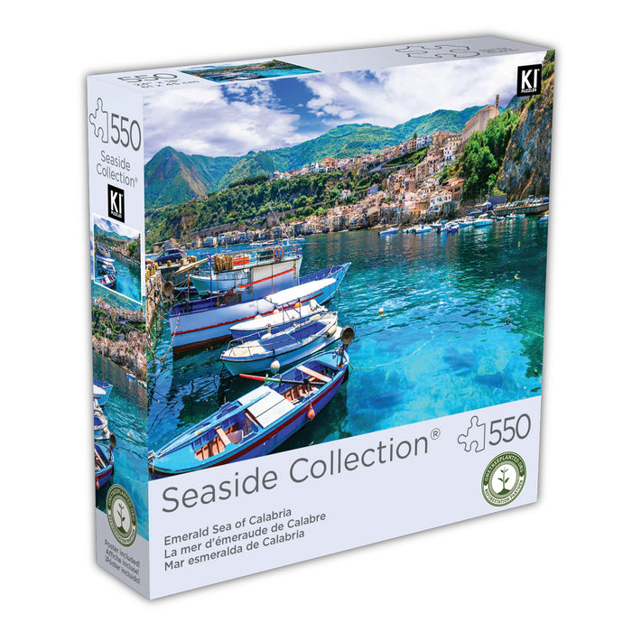 Seaside Puzzles, Assorted, 550 Piece