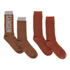 Mi-chaussettes sous licence pour hommes, emb. de 2 paires