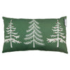 HomeStyles Printed Embroidered Cushion, 24-in x 14-in.