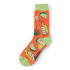 Mi-chaussettes de fantaisie pour hommes