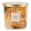 Chandelle en pot de verre, gaufre à l’érable, 14 oz