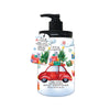 Ivy & Castle Christmas Mason Jar Hand Soap, Assorted, 500 ml