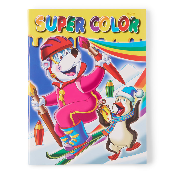 Super Colouring Books, Assorted, 8-in x 10.5 in.