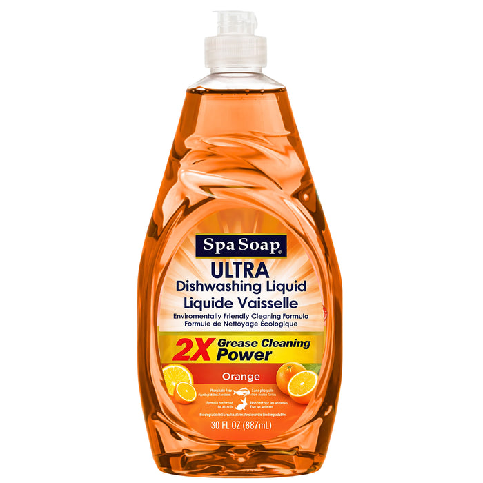 Savon à vaisselle liquide Spa Soap, orange, 887 ml