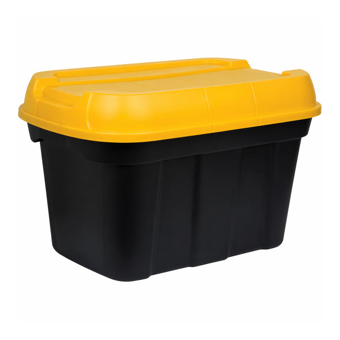 Bac de rangement avec couvercle bombé, 70 L