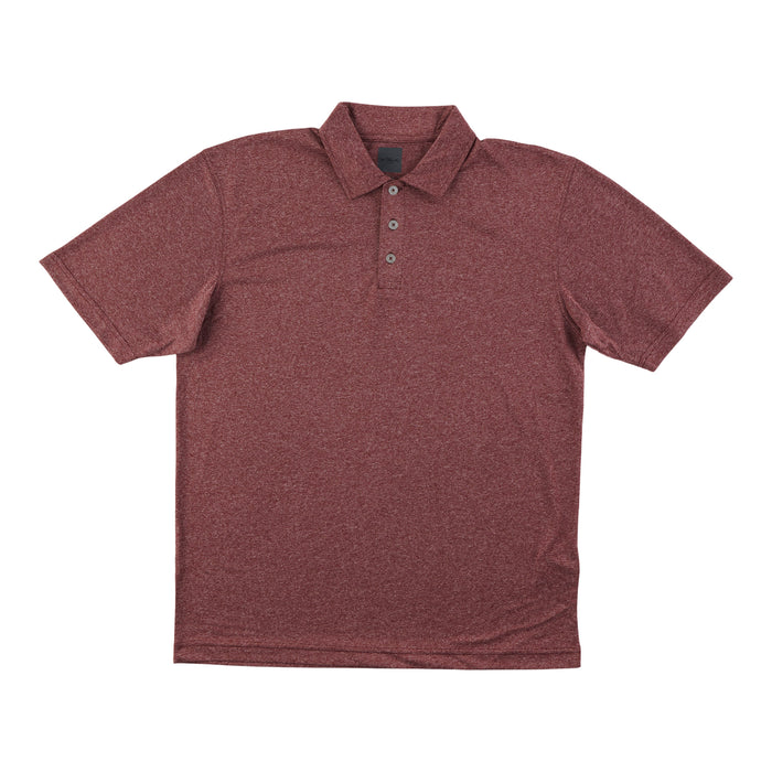 Men's Short Sleeve Spacedye Polo