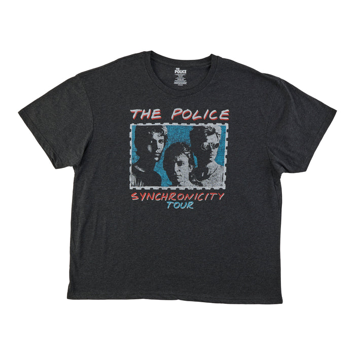 T-shirt à col rond sous licence taille forte pour hommes