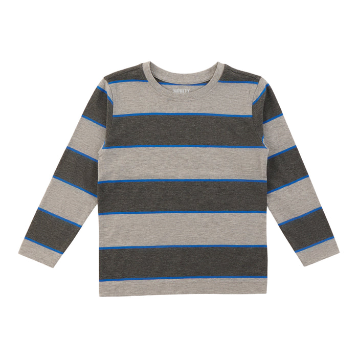 MONKEY BARS Toddler Boys' Varsity Long Sleeve T-Shirt