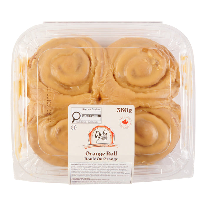Del's Pastry Orange Roll, 360 g
