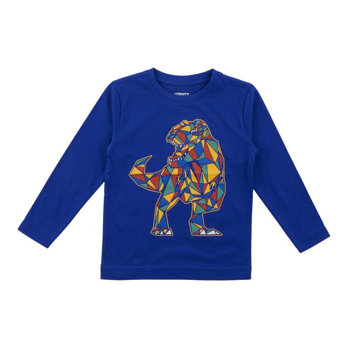 T-shirt imprimé à manches longues Style universitaire MONKEY BARS pour tout-petits