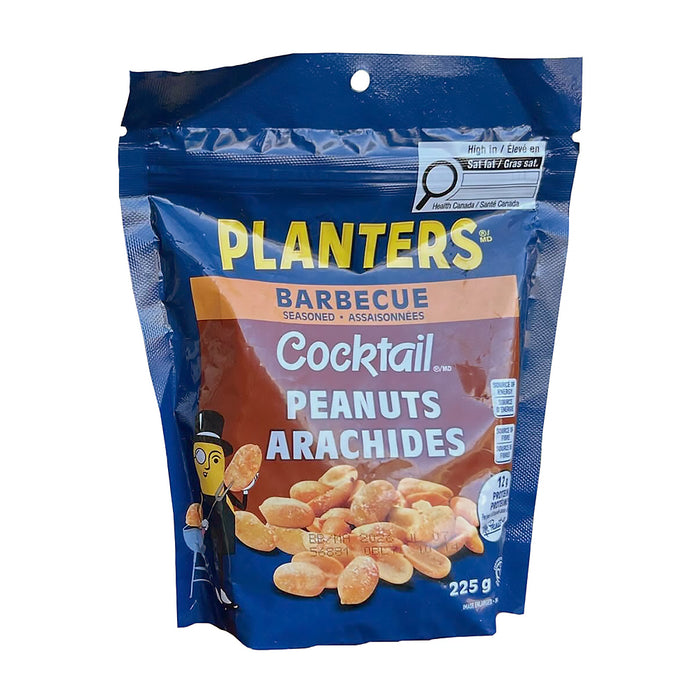 Planters Barbecue Cocktail Peanuts, 225 g