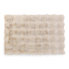 Tapis en similifourrure pelucheuse – 20 x 31 po