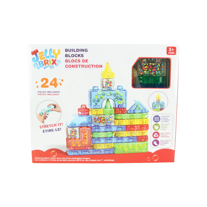 Ensemble Château Jelly Blox, assortiment, 24 pièces