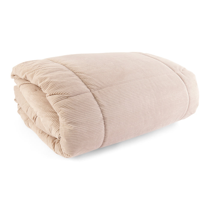 Douillette en sherpa et flanelle, très grand lit, assortiment, 1 pièce