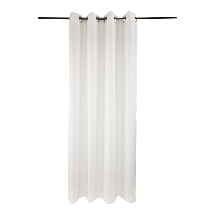 Linen-Look Semi-Opaque Curtain, 54-in x 84-in., Assorted
