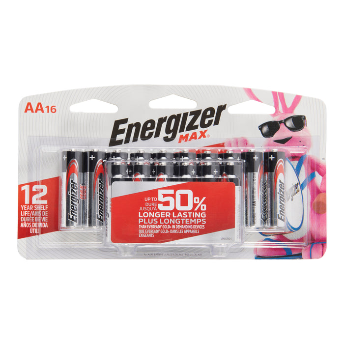 Energizer Max AA Batteries, 4 Pack