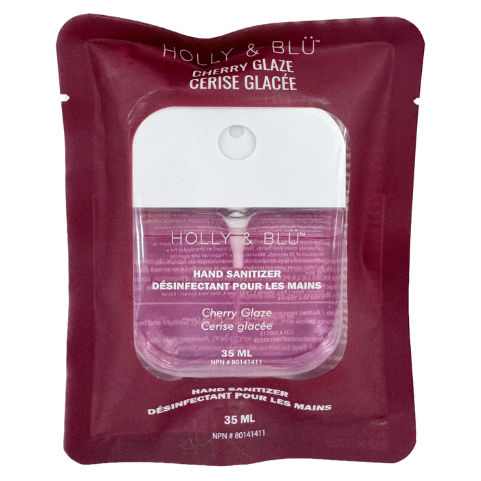 Désinfectant pour les mains Holly & Blu, 35 ml, glaçage à la cerise