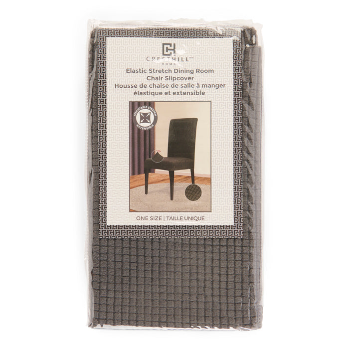 Waffle Chair Cover, Dark Grey