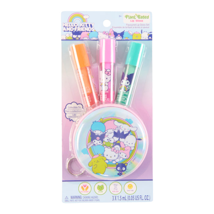 Ensemble de baumes à lèvres Hello Kitty pour enfants, emb. de 3