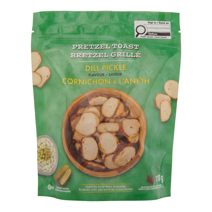 Pretzel Toast Dill Pickle Flavour, 110 g