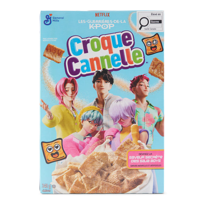 Céréales Croque Cannelle x KPop Demon Hunters, 340 g