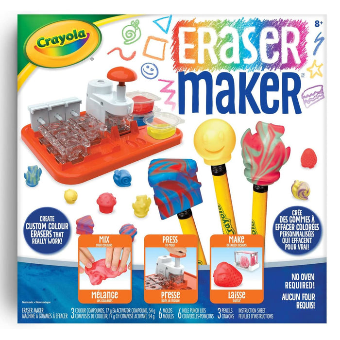Coffret de fabrication de gommes à effacer Eraser Maker de Crayola