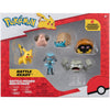 Figurines de combat Pokémon Prêt pour le combat, assortiment, emb. de 6