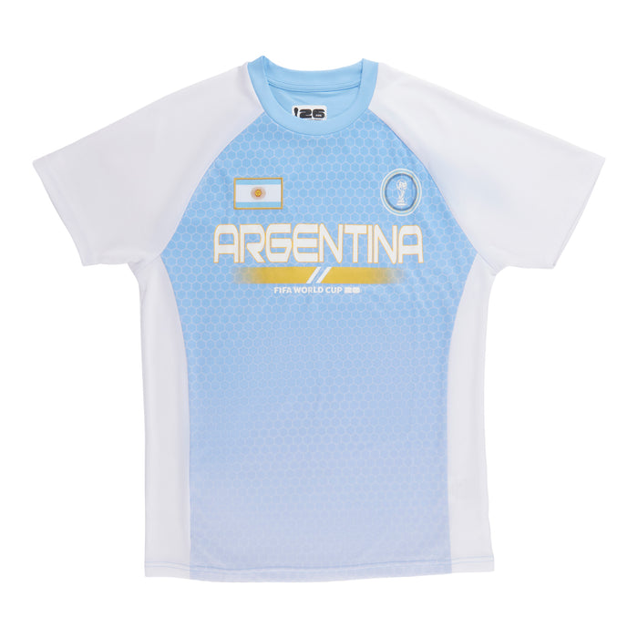 FIFA Men's Licensed Argentina Short Sleeve T-Shirt Jersey