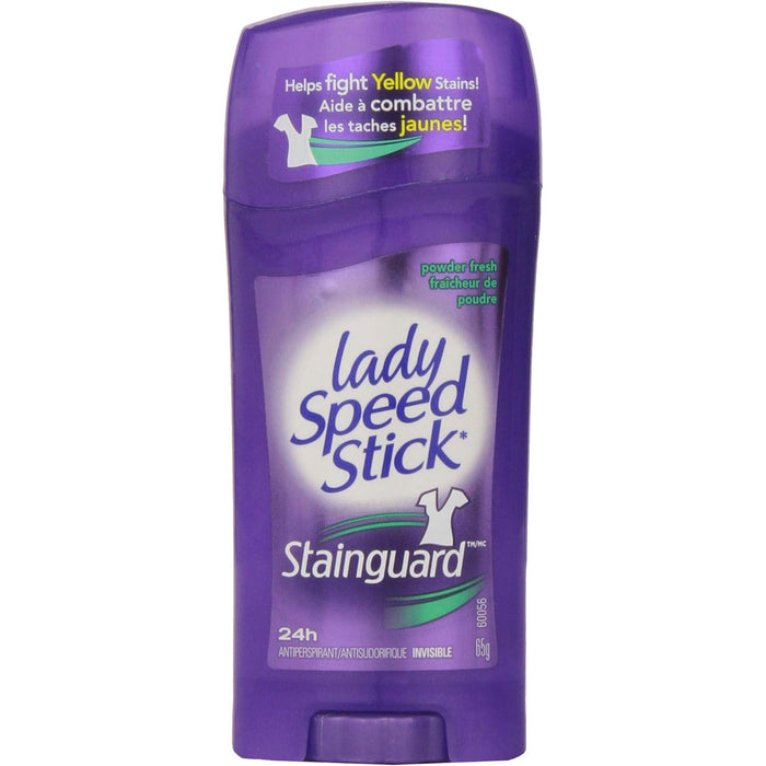 Antisudorifique Stainguard 24 heures Lady Speed Stick, 65 g