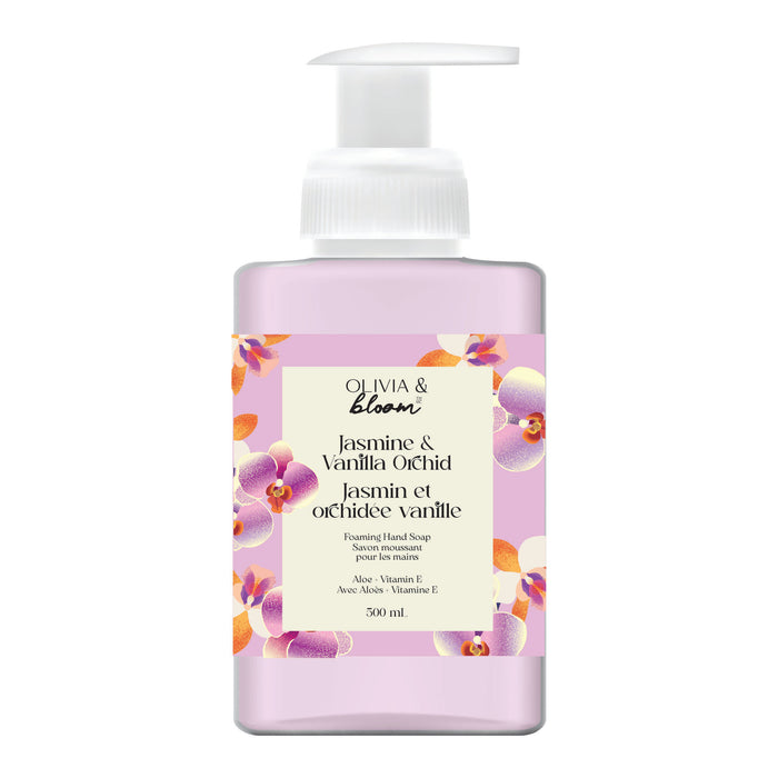 Savon moussant pour les mains OLIVIA & bloom, 500 ml