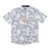Chemise d'aspect lin pour hommes