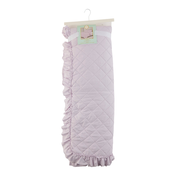 Maison Des Fleurs Ruffle Hem Quilt Set, King, 3 Piece