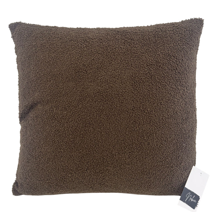 Bouclé Cushion, 18-in x 18-in.