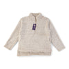Chandail en sherpa 1/4 pour femmes, assortiment