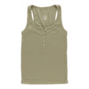 Women's Ribbed Henley Tank Top, Assorted