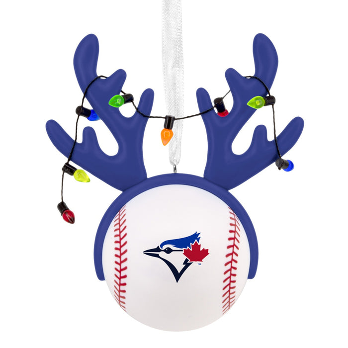 Hallmark MLB Toronto Blue Jays Holiday Bauble With Antlers
