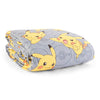 Couverture matelassée sous licence Pokémon pour lit une place, Pikachu, 60 po x 90 po