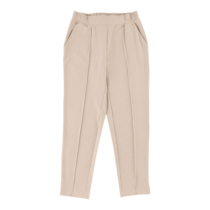 Pantalon à enfiler avec plis élégants pour femmes