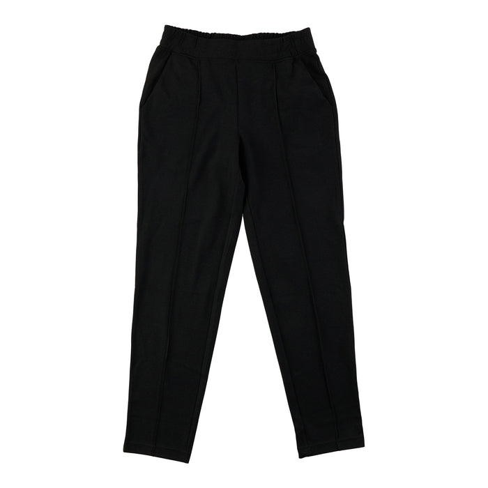 Pantalon à enfiler avec plis élégants pour femmes
