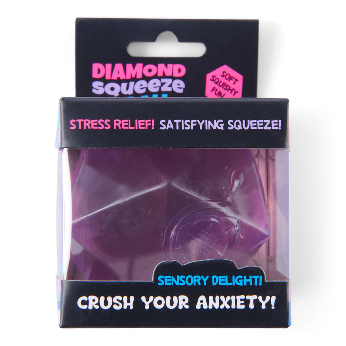 Diamond Squeeze Ball, Assorted, 3-in.