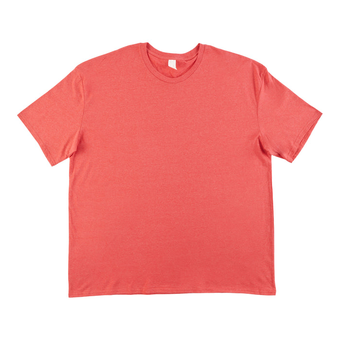 T-shirt à col rond taille forte pour hommes