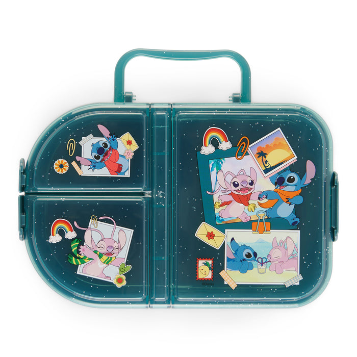 Stitch Multi-Compartment Lunch Box, 5.5-in x 8.4-in x 2.2-in.