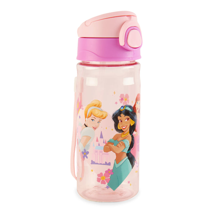 Bouteille d'eau Princesse de Disney avec bouton-poussoir, 500 ml