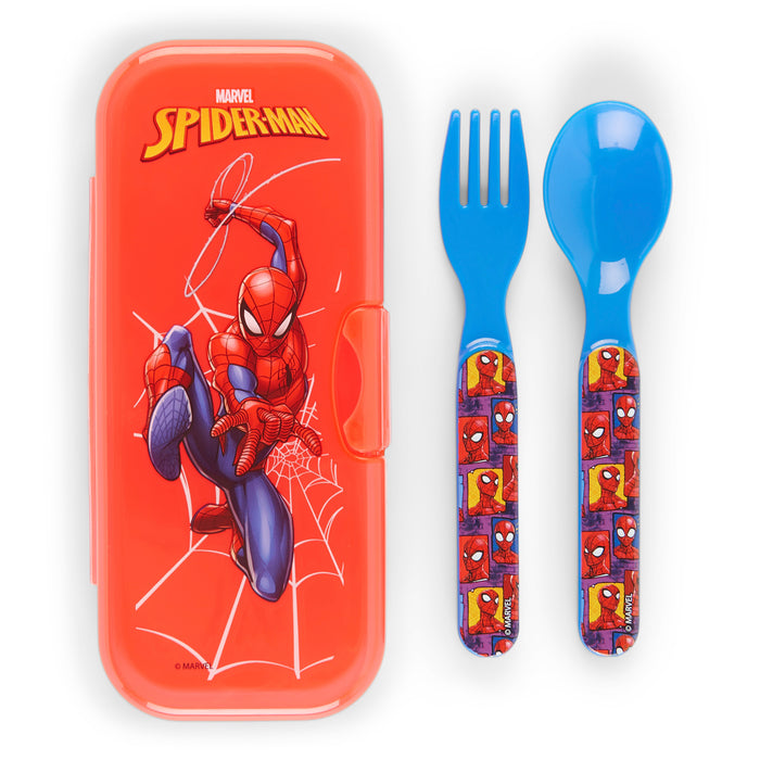 Ensemble de coutellerie de voyage, Spider-Man, 3 pièces