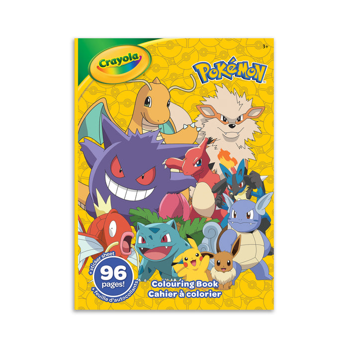 Crayola Pokémon Colouring Book
